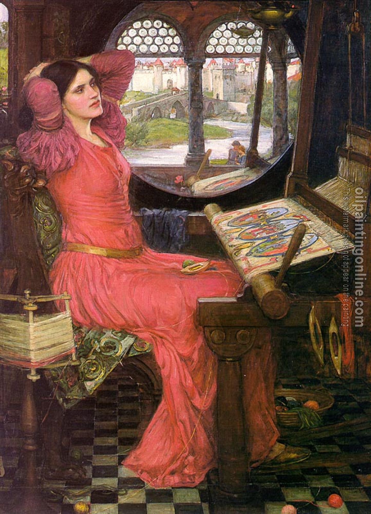 Waterhouse, John William - I am Half-sick of Shadows, said the Lady of Shalott